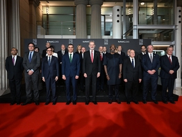 Fotografía del acto S.M. el Rey preside la cena oficial del "MWC Barcelona 2026"