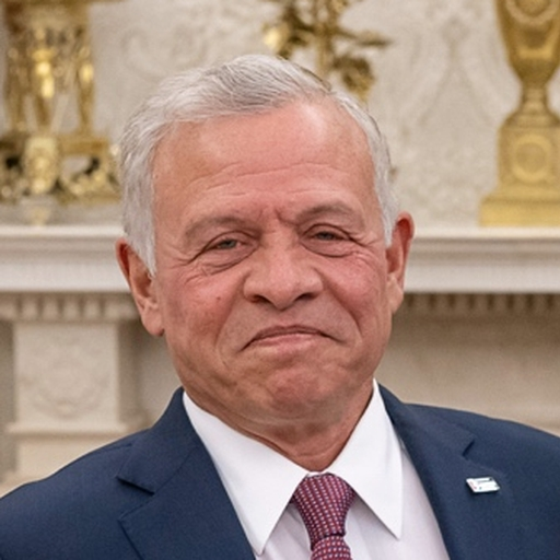 Foto de Abdalá II de Jordania