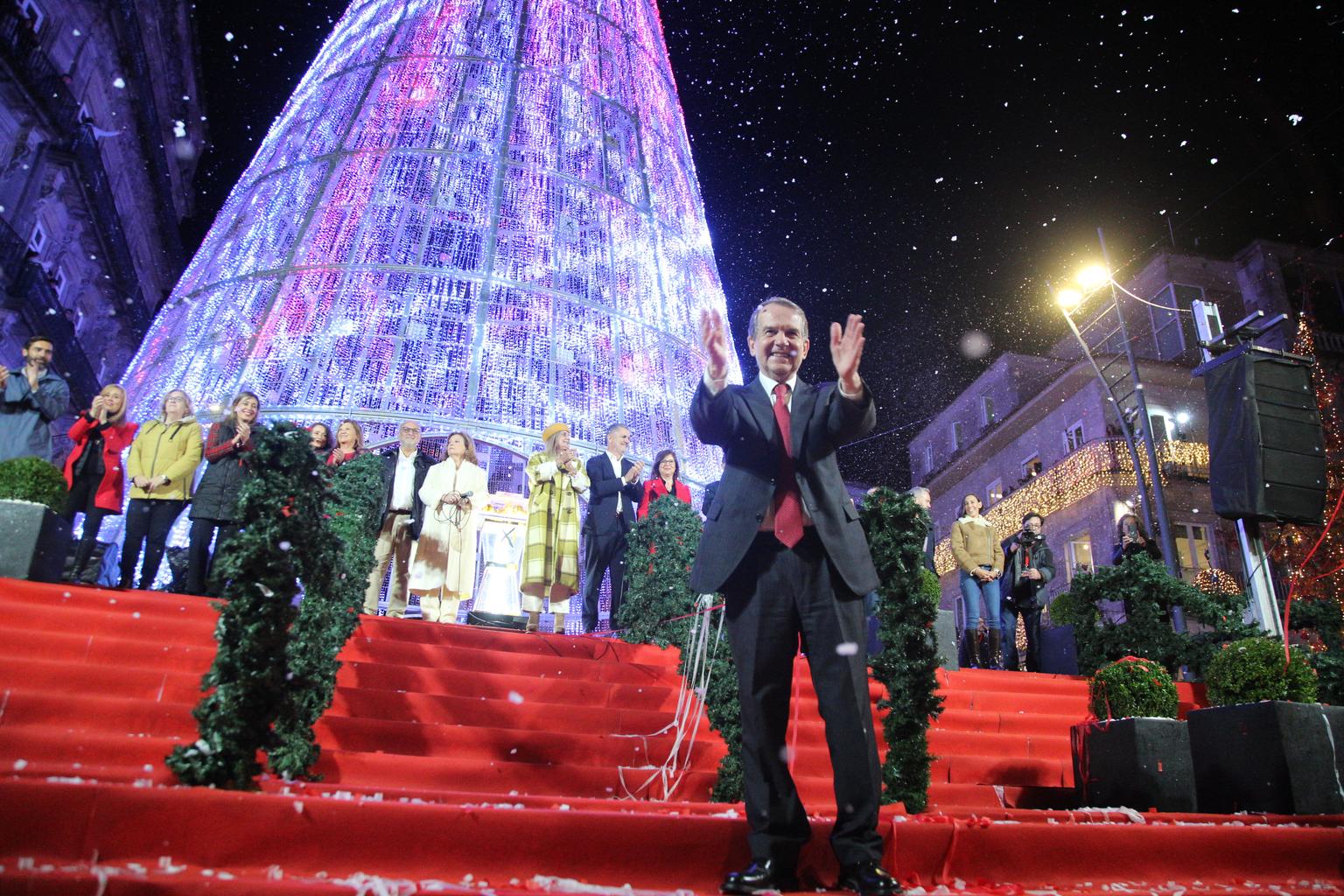 Fotografía de Vigo da comienzo a la Navidad con su encendido de luces