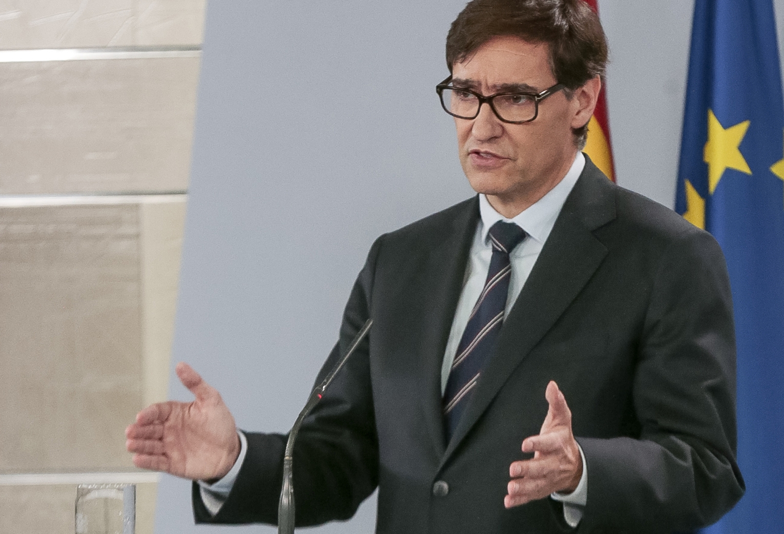 Fotografía de Salvador Illa regresa al frente del Govern tras recuperarse de osteomielitis