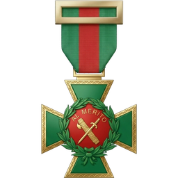 Imagen de Cruz con distintivo rojo